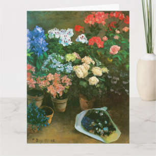 Carte Fleurs potées Fête des mères Big