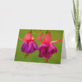 Carte Fleurs pour encourager ma sœur atteinte d'un cance (Devant)