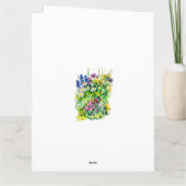 Carte Fleurs pour la meilleure maman ! (Dos)