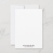 Carte Fleurs pour l'anniversaire Joyeux Anniversaire (Dos)