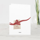 Carte Fleurs pour maman (Dos)