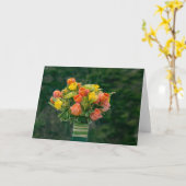 Carte Fleurs pour toute occasion (Fleur jaune)
