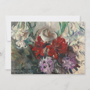 Carte Fleurs romaines Lovis Corinth