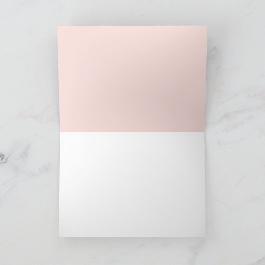 Carte Fleurs roses (Intérieur)