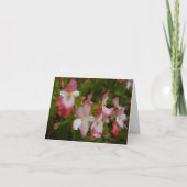 Carte Fleurs roses Fête des mères (Devant)