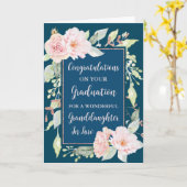 Carte Fleurs roses Grandgirl en droit (Fleur jaune)
