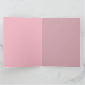 Carte Fleurs roses - Jour du nom hongrois (Intérieur)