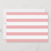 Carte Fleurs roses modernes Photo florale de la Fête des (Dos)