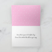 Carte Fleurs Roses Qui Pensent À Vous (Intérieur)