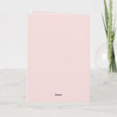 Carte Fleurs Roses Rouges Anniversaire (Dos)