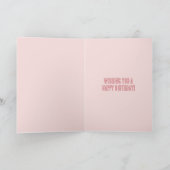 Carte Fleurs Roses Rouges Anniversaire (Intérieur)