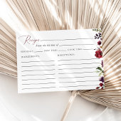 Carte Fleurs rouges, Fleurs roses, Recette Fête des mari