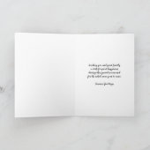 Carte Fleurs rustiques Fêtes de Noël d'entreprise (Intérieur)
