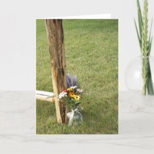 Carte Fleurs sauvages