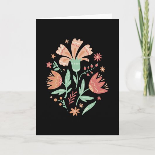 Carte Fleurs sauvages (Devant)