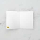 Carte Fleurs sauvages bohémiens de la moutarde (Intérieur)