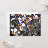 Carte Fleurs sauvages canadiens par Tom Thomson, (Devant/Arrière en situation)