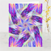 CARTE FLEURS SAUVAGES DANS LES PASTELS 1 (Fleur jaune)