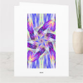 CARTE FLEURS SAUVAGES DANS LES PASTELS 1 (Dos)