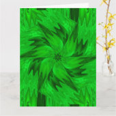 CARTE FLEURS SAUVAGES DANS PASTELS 2 (Fleur jaune)