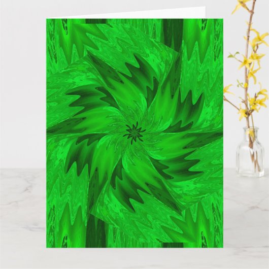 CARTE FLEURS SAUVAGES DANS PASTELS 2 (Fleur jaune)