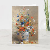 Carte Fleurs sauvages dans un vase (Devant)