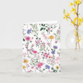 Carte Fleurs sauvages d'été (Fleur jaune)