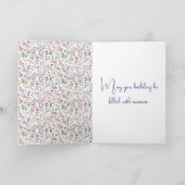 Carte Fleurs sauvages d'été (Intérieur)