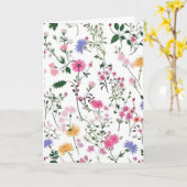 Carte Fleurs sauvages d'été (Fleur jaune)