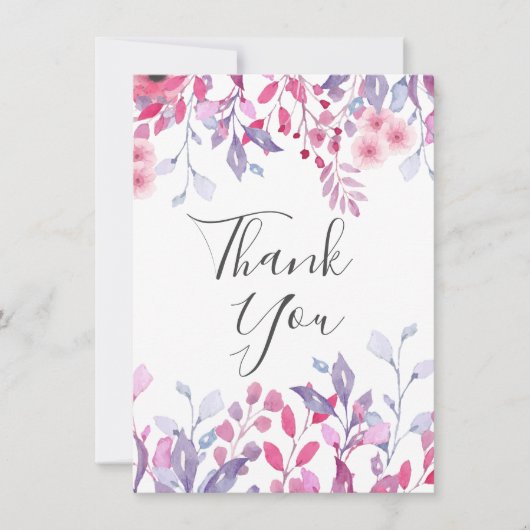 Carte Fleurs sauvages du pays pourpre (Devant)