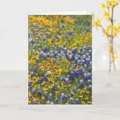 Carte Fleurs sauvages du Texas par Cynthia Wenslow (Fleur jaune)