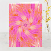 CARTE FLEURS SAUVAGES EN PASTELS 10 (Fleur jaune)