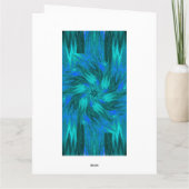 CARTE FLEURS SAUVAGES EN PASTELS 8 (Dos)