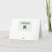 Carte Fleurs sur Ancienne Pergola Garden Art Note Card (Dos)