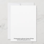 Carte Fleurs vertes (Dos)