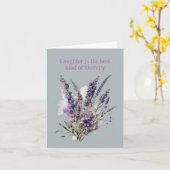 Carte Fleurs violettes rayonnantes : Flore vierge Toutes (Fleur jaune)