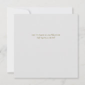 Carte Fleurs violettes rustiques Nuestra Boda Invitacion (Dos)