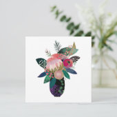 Carte Fleurs Whimsics (Debout devant)