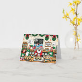 Carte Flex Notre esprit de Noël (Fleur jaune)