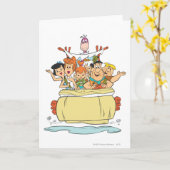 Carte Flintstones Family Roadtrip (Fleur jaune)