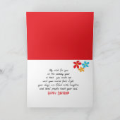 Carte Flip-flops d'anniversaire (Intérieur)