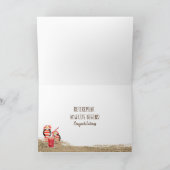 Carte Flip Flops on Beach Retirement (Intérieur)