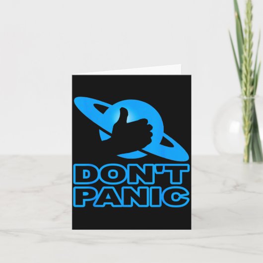 Carte Flipn Sweet Don't Panic  (Devant)