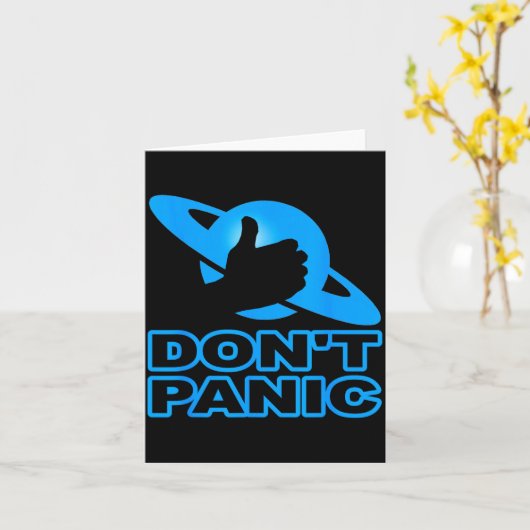 Carte Flipn Sweet Don't Panic  (Fleur jaune)