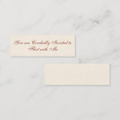 Carte Flirt (Devant / Derrière)