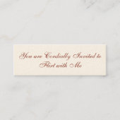 Carte Flirt (Devant)