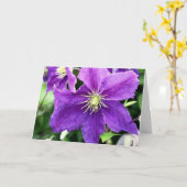 Carte Flirty, pensant à vous (Fleur jaune)