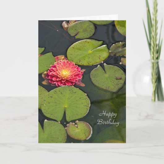 Carte Floating Dahlia (Devant)