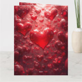 CARTE FLOATING HEARTS (Dos)