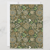 Carte Floraison Celtique (Dos)